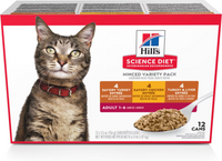 Hill's Science Diet Adult Savory Entree Variety Pack Canned Cat Food