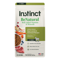 Instinct Be Natural Lamb and Oatmeal Dry Dog Food