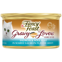 Fancy Feast Gravy Lovers Salmon and Sole Wet Cat Food