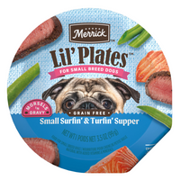 Merrick Lil' Plates Grain Free Surfin & Turfin Small Breed Adult Wet Dog Food
