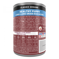 Purina ONE SmartBlend Classic Healthy Puppy Ground Lamb & Long Grain Rice Canned Dog Food