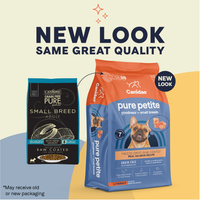 Canidae Pure Petite Freeze-Dried Raw Coated Dog Food for Small Breeds, Real Salmon