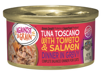 Against the Grain Farmers Market Grain Free Tuna Toscano With Salmon & Tomato Canned Cat Food