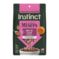 Instinct Raw Boost Mixers Grain Free Freeze Dried Skin & Coat Dog Food Topper