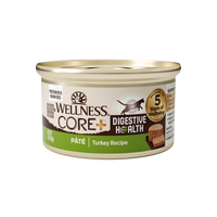 Wellness Core Digestive Health Turkey Pate Recipe Canned Cat Food