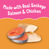 Friskies Lil' Soups Grain Free Sockeye Salmon in Chicken Broth Wet Cat Food