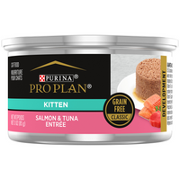 Purina Pro Plan Classic Grain Free Salmon and Tuna Wet Kitten Food