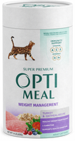 Optimeal Weight Management Turkey & Oatmeal Recipe Adult Cat Dry Food