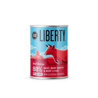 Bixbi Liberty Beef Recipe Canned Wet Dog Food