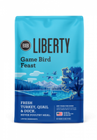 Bixbi Liberty Gamebird Feast (Turkey, Quail, Duck) Kibble Dog Food