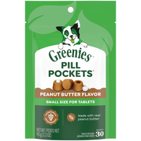 Greenies Pill Pockets Canine Peanut Butter Dog Treats