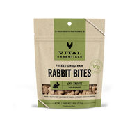 Vital Essentials Vital Cat Freeze Dried Grain Free Rabbit Bites Cat Treats