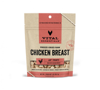 Vital Essentials Vital Cat Freeze Dried Grain Free Chicken Breast Cat Treats