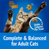 Purina Friskies Party Mix Beachside Crunch Shrimp Crab and Tuna Cat Treats Canister