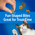 Purina Friskies Party Mix Beachside Crunch Shrimp Crab and Tuna Cat Treats Canister