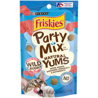 Friskies Party Mix Natural Yums with Real Tuna Cat Treats
