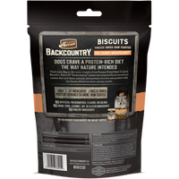Merrick Backcountry Grain Free Salmon & Whitefish Recipe Freeze Dried Raw Coated Biscuit Dog Treats