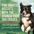 Merrick Paw'some Peanut Butter Oven Baked Dog Treats