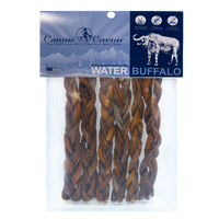 Canine Caviar Buffalo Braided Stix Dog Treats