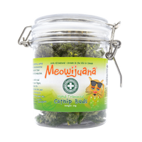 Meowijuana Jar of Catnip Buds