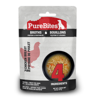 PureBites Broths Chicken & Vegetables Dog Treat/Topper