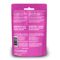 PureBites Broths Dog Treat Topper Tuna, Salmon & Vegetables