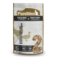 PureBites Freeze Dried Chicken & Duck Liver Cat Treats