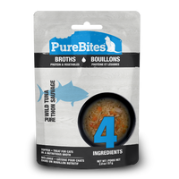 PureBites Broths Cat Treat Topper Tuna & Vegetables