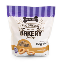 Three Dog Bakery Crunchy Peanut Butter Flavored Beg-als