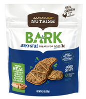 Rachael Ray Nutrish Bark Jerky-Style Dog Treats With Real Chicken Jerky, Peanut Butter & Bacon