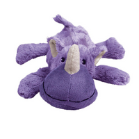 Kong Rosie Rhino Cozie Plush Dog Toy