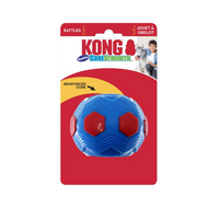 KONG CoreStrength Rattlez Pod Dog Toy