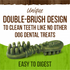 Merrick Fresh Kisses Coconut Oil and Botanics Dental Dog Chews Medium
