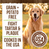 Merrick Fresh Kisses Dog Dental Treats Coconut Plus Botanical Oils Recipe Dog Treats for Large Breeds