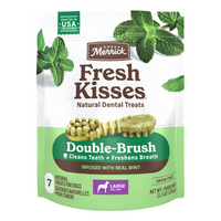 Merrick Fresh Kisses Mint Dental Dog Chews Large