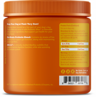 Zesty Paws Probiotic Bites with Digestive Enzymes Pumpkin Soft Chews for Dogs