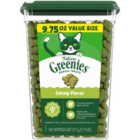 Feline Greenies Adult Dental Catnip Flavor Cat Treats