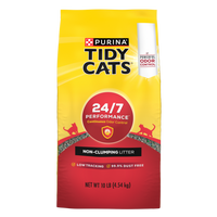 Tidy Cats Non Clumping Cat Litter, 24/7 Performance Multi Cat Litter Odor Control Formula