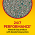 Tidy Cats Non Clumping Cat Litter, 24/7 Performance Multi Cat Litter Odor Control Formula