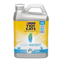 Tidy Cats Clear Springs Scent LightWeight Glade Tough Odor Solutions Clumping Cat Litter