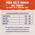 Natural Balance Rewards Crunchy Biscuits Dog Treats for Small Breeds with Real Salmon
