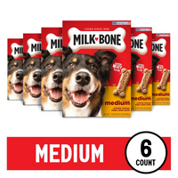 Milk-Bone Peanut Butter Dog Biscuits Small Crunchy Dog Treat