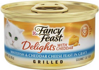 Fancy Feast Delights Whitefish and Cheddar Wet Cat Food