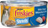 Friskies Savory Shreds Ocean Whitefish and Tuna Wet Cat Food