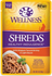 Wellness Healthy Indulgence Natural Grain Free Shreds with Tuna and Shrimp in Light Sauce Cat Food Pouch