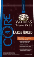 Wellness CORE Grain Free Natural Large Breed Health Chicken and Turkey Recipe Dry Dog Food