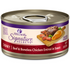 Wellness CORE Signature Selects Natural Grain Free Wet Canned Cat Food, Chunky Beef & Chicken