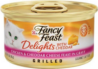 Fancy Feast Delights Chicken and Cheddar Wet Cat Food