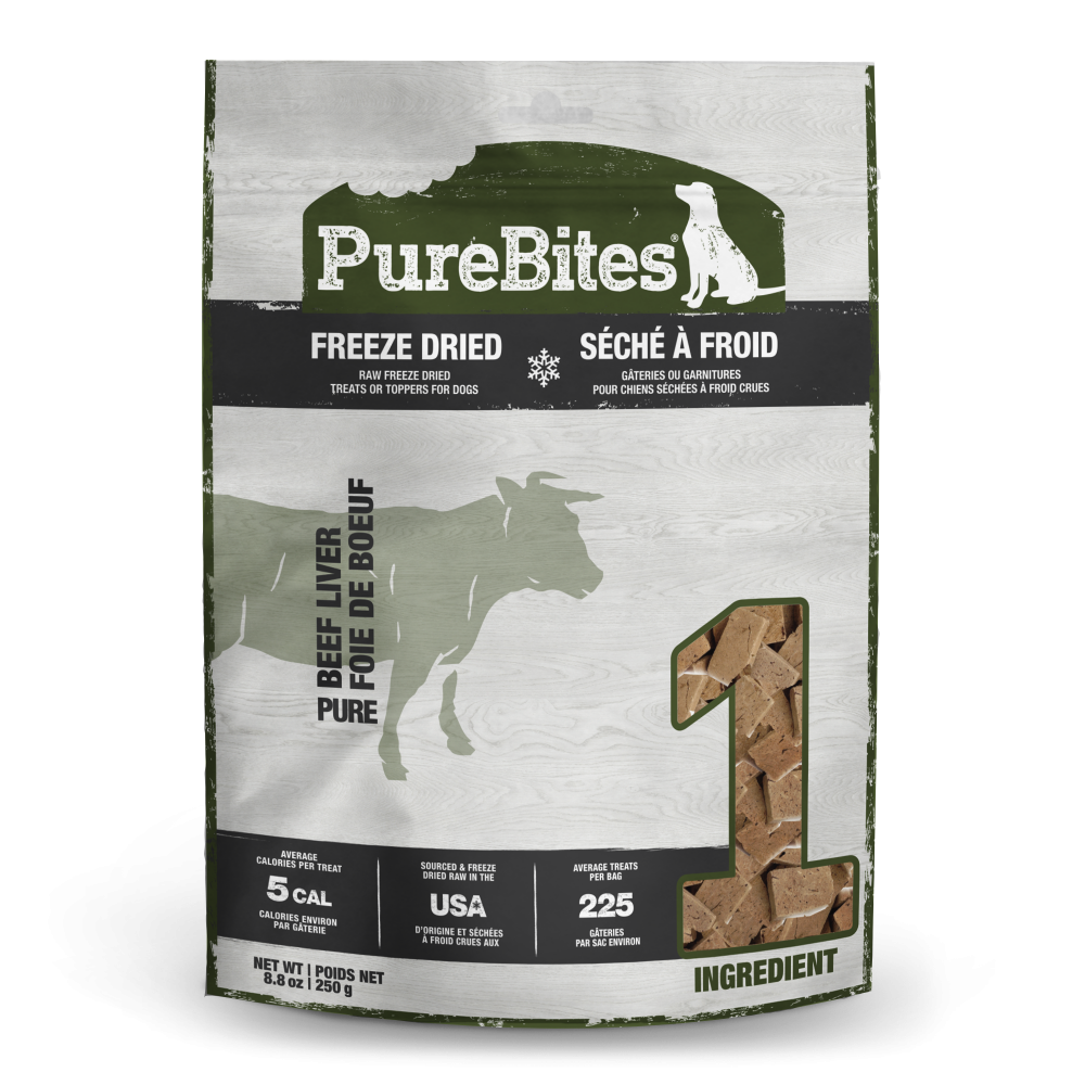 PureBites Freeze Dried Beef Liver Dog Treats
