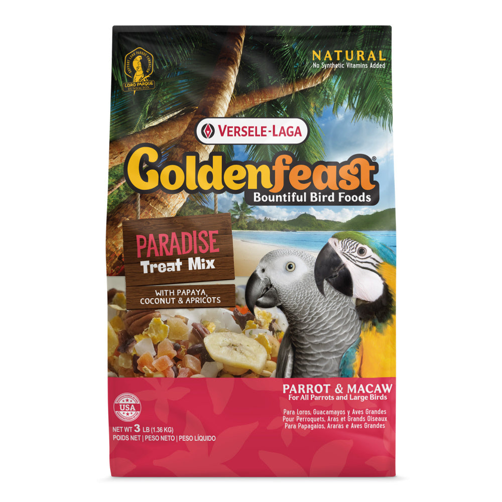 Higgins Versele-Laga Goldenfeast Paradise Treat Mix for Parrots & Macaws